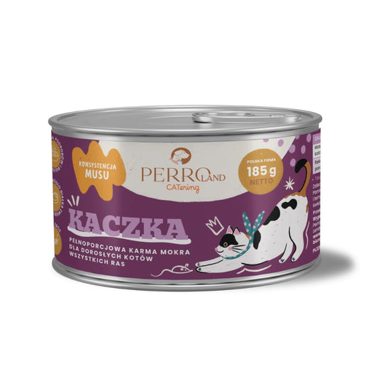 PERRO CATERING KARMA DLA KOTÓW KACZKA 185G