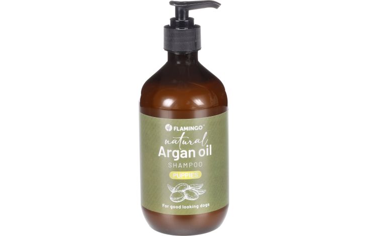 FLAMINGO SHAMPOO NATURAL ARGAN OIL FOR PUPPIES 500 ML