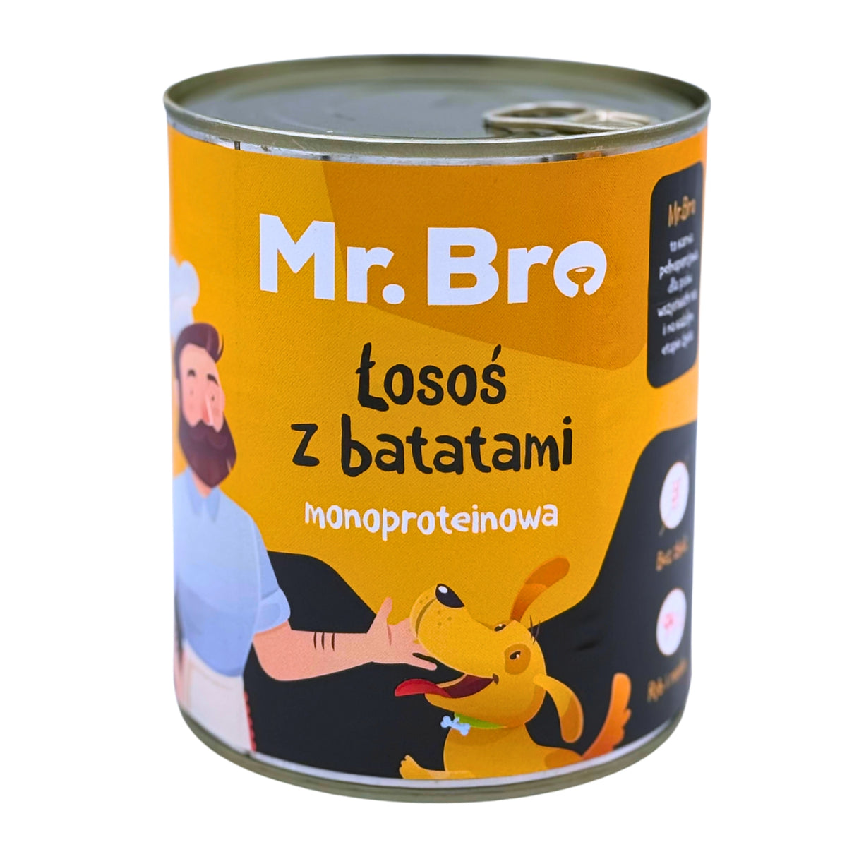 MR. BRO MOKRA KARMA DLA PSA ŁOSOŚ Z BATATAMI 800G