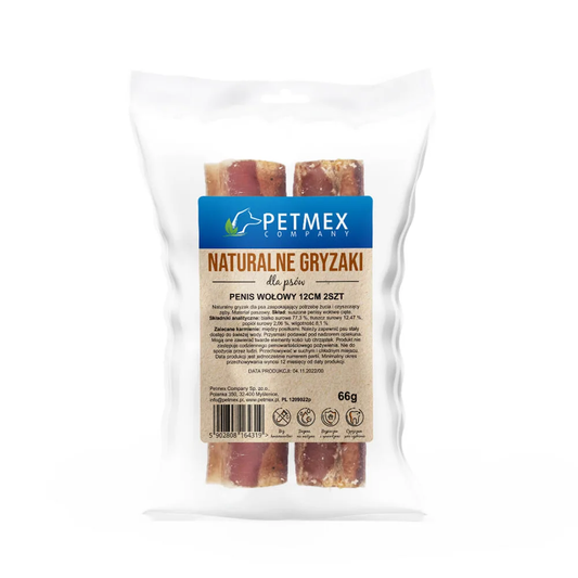PETMEX PENISY WOŁOWE 12 CM 2SZT