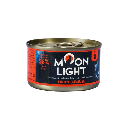 MOONLIGHT 8 MOKRA KARMA DLA KOTA KURCZAK + WARZYWA W GALARETCE 80G