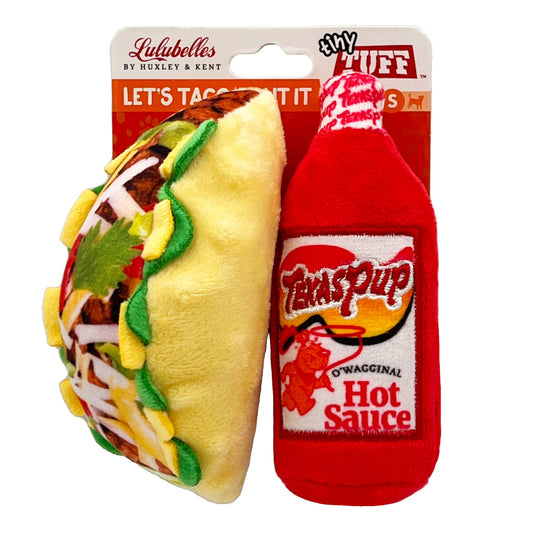 HUXLEY & KENT LULUBELLES TINY TUFF LET'S TACO 'BOUT IT