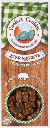 COOKAS COOKIES PRZYSMAKI DLA PSA BOAR NUGGETS NUGGETSY Z DZIKA 60G