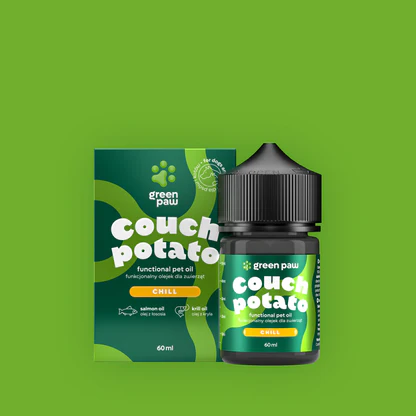 GREEN PAW COUCH POTATO OIL 60ML - OLEJ CBD DLA ZWIERZĄT