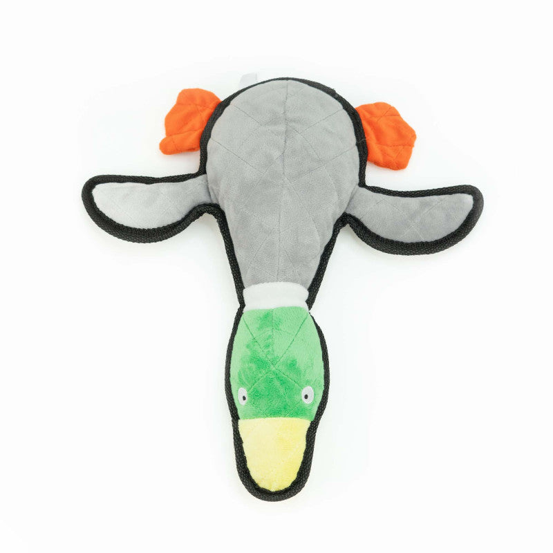 BUBA KACZKA KRZYŻÓWKA PLUSZOWA 32CM - ZABAWKA DLA PSA