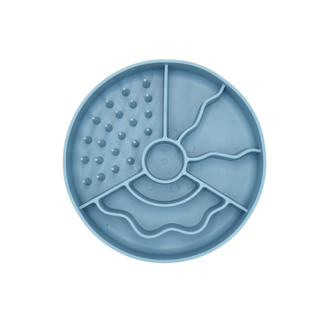 FIBOO SLOW FIBOOWL MINI CIEMNY NIEBIESKI - MISKA SPOWALNIAJĄCA