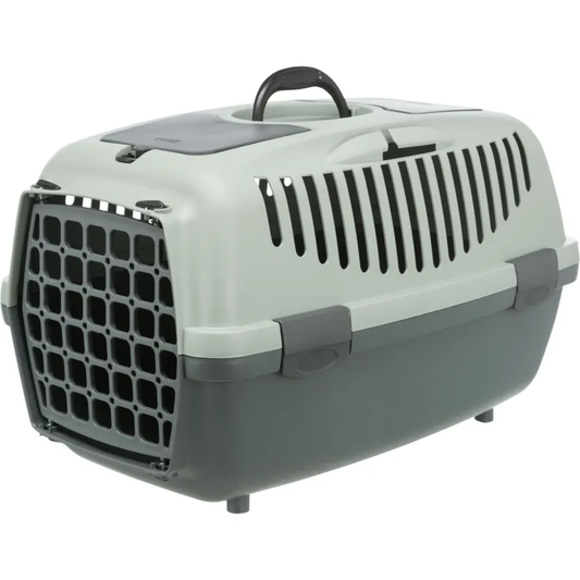 TRIXIE TRANSPORTER BE ECO CAPRI 2, ANTRACYT/SZARY/ZIELONY, 37 × 34 × 55 CM
