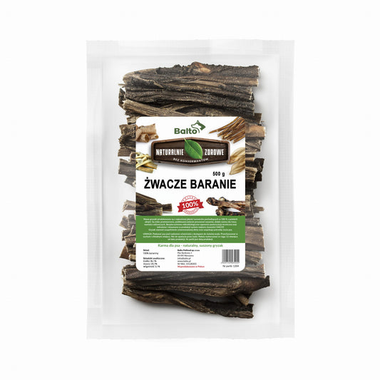 BALTO GRYZAK DLA PSA ŻWACZE BARANIE 500G