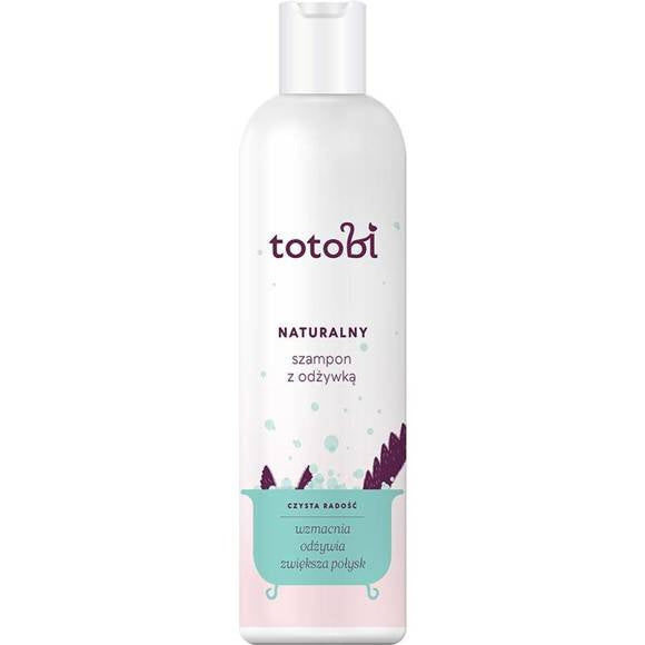 TOTOBI NATURALNY SZAMPON Z ODŻYWKĄ 2W1 300ML