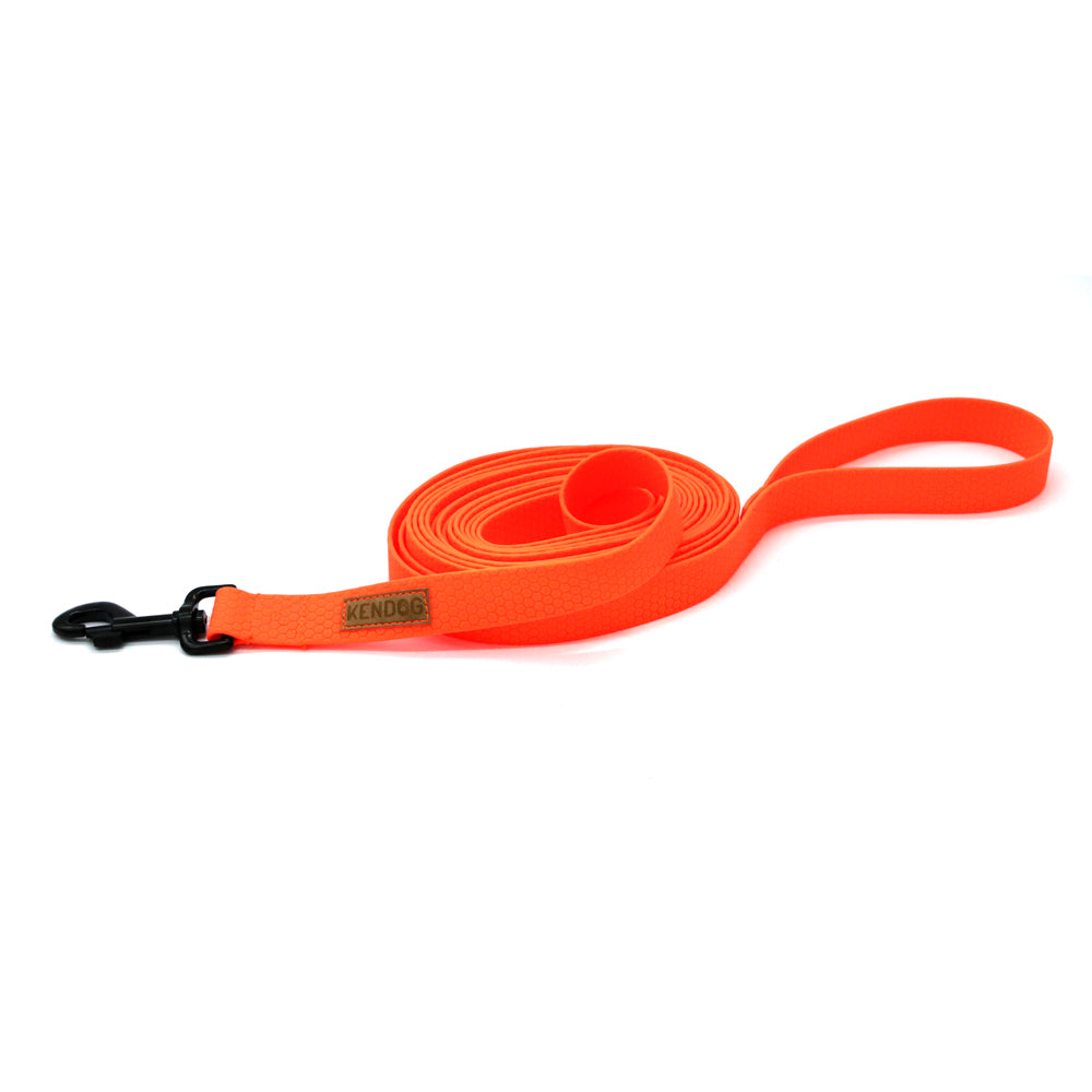 KENDOG SMYCZ TRENINGOWA PVC/TPU NEON ORANGE 16MM 5M