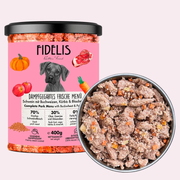 FIDELIS GOTOWANA KARMA DLA PSA WIEPRZOWINA Z DYNIĄ 400G