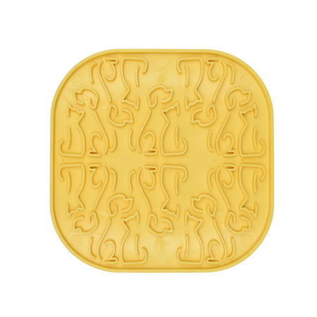 FIBOO LOLLIPOP ŻÓŁTY - MATA DO LIZANIA 19 X 19CM