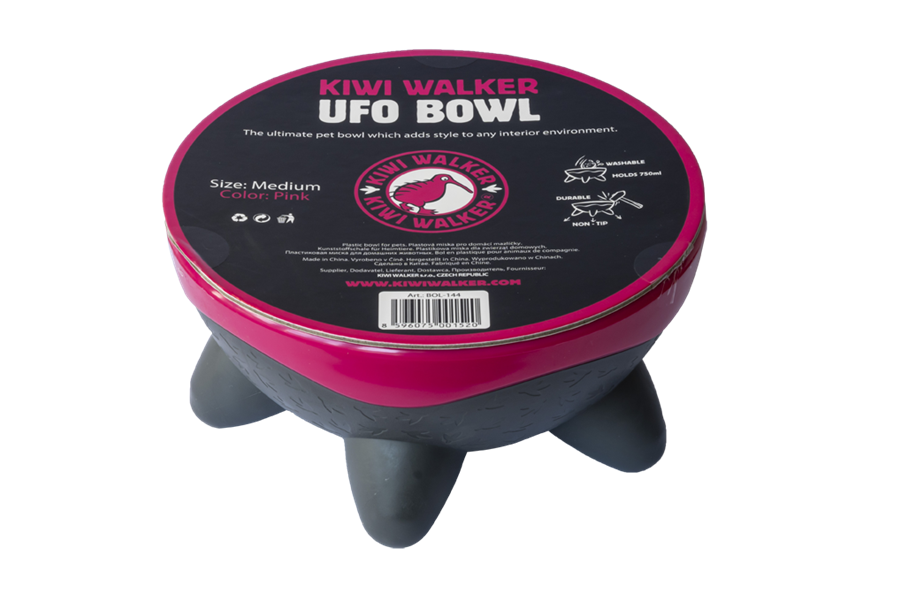 KIWI WALKER UFO BOWL MISKA RÓŻOWA