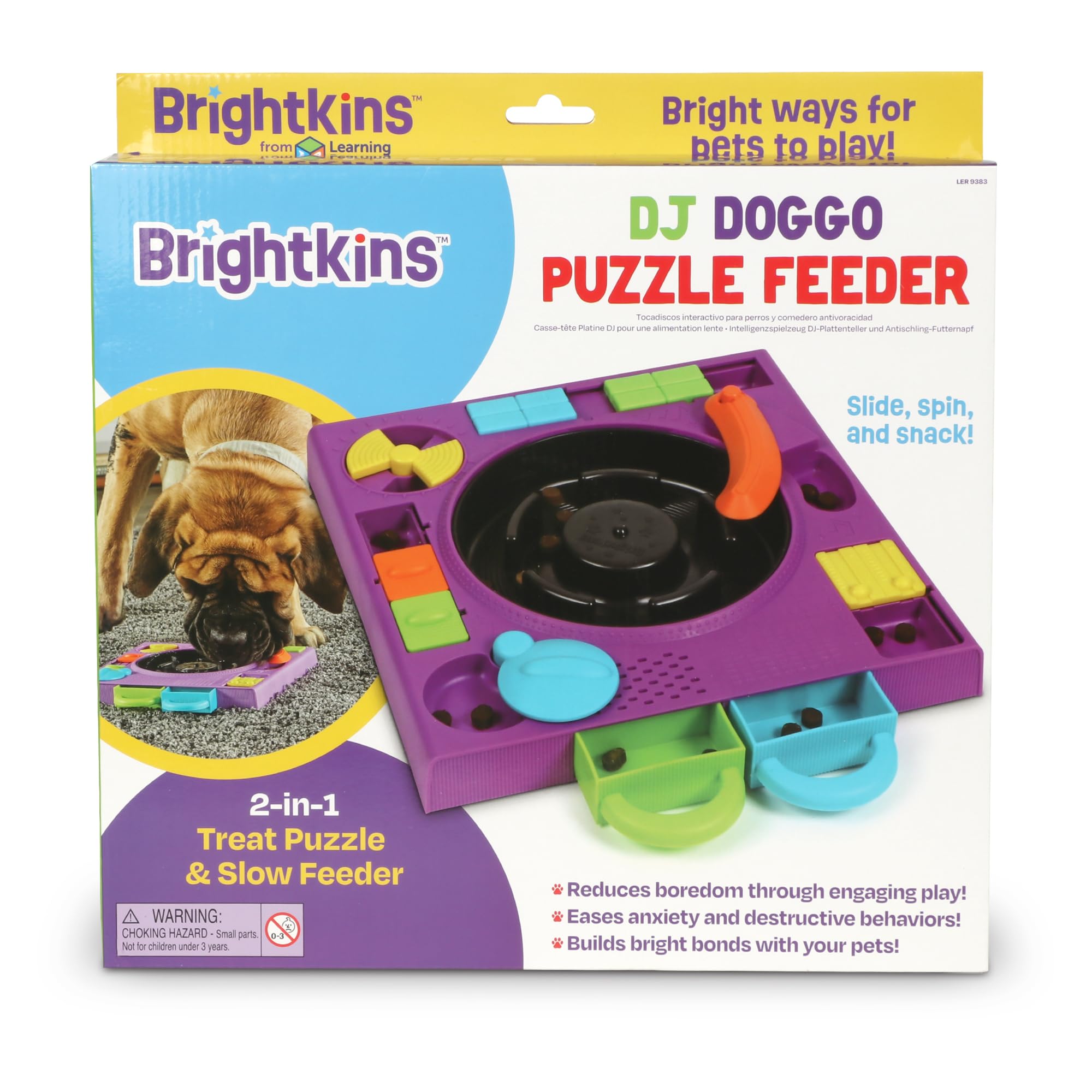 BRIGHTKINS DJ DOGOO PUZZLE FEEDER