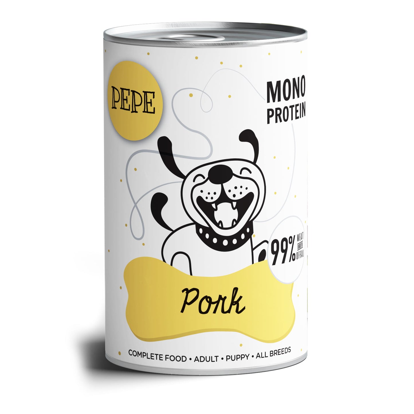 PAKA ZWIERZAKA PEPE MOKRA KARMA DLA PSA WIEPRZOWINA 400G