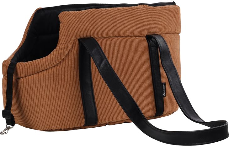 FLAMINGO CARRYING BAG ALESSIA BROWN 46X23X25CM