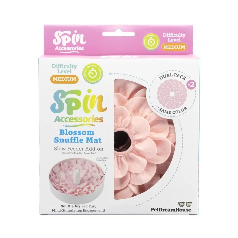 PET DREAM SPIN WKŁAD MATA WĘCHOWA RÓŻOWA 2 SZT