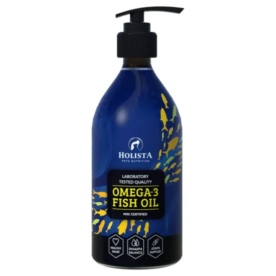 HOLISTA OMEGA3 OIL 500 ML - OLEJ Z DZIKICH RYB