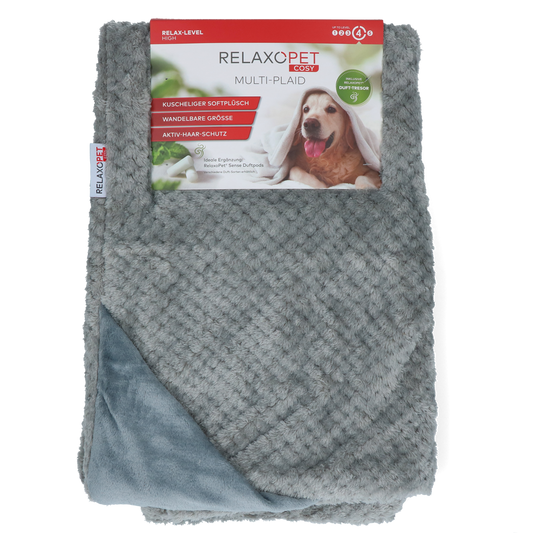 RELAXOPET COSY MULTI-PLAID - KOCYK DLA PSIAKA