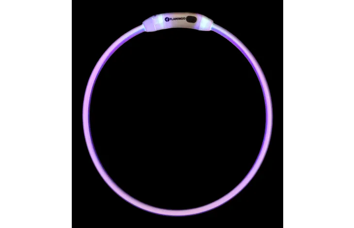 FLAMINGO DOG COLLAR RAINA VISIO MIX 20-63CM 8MM