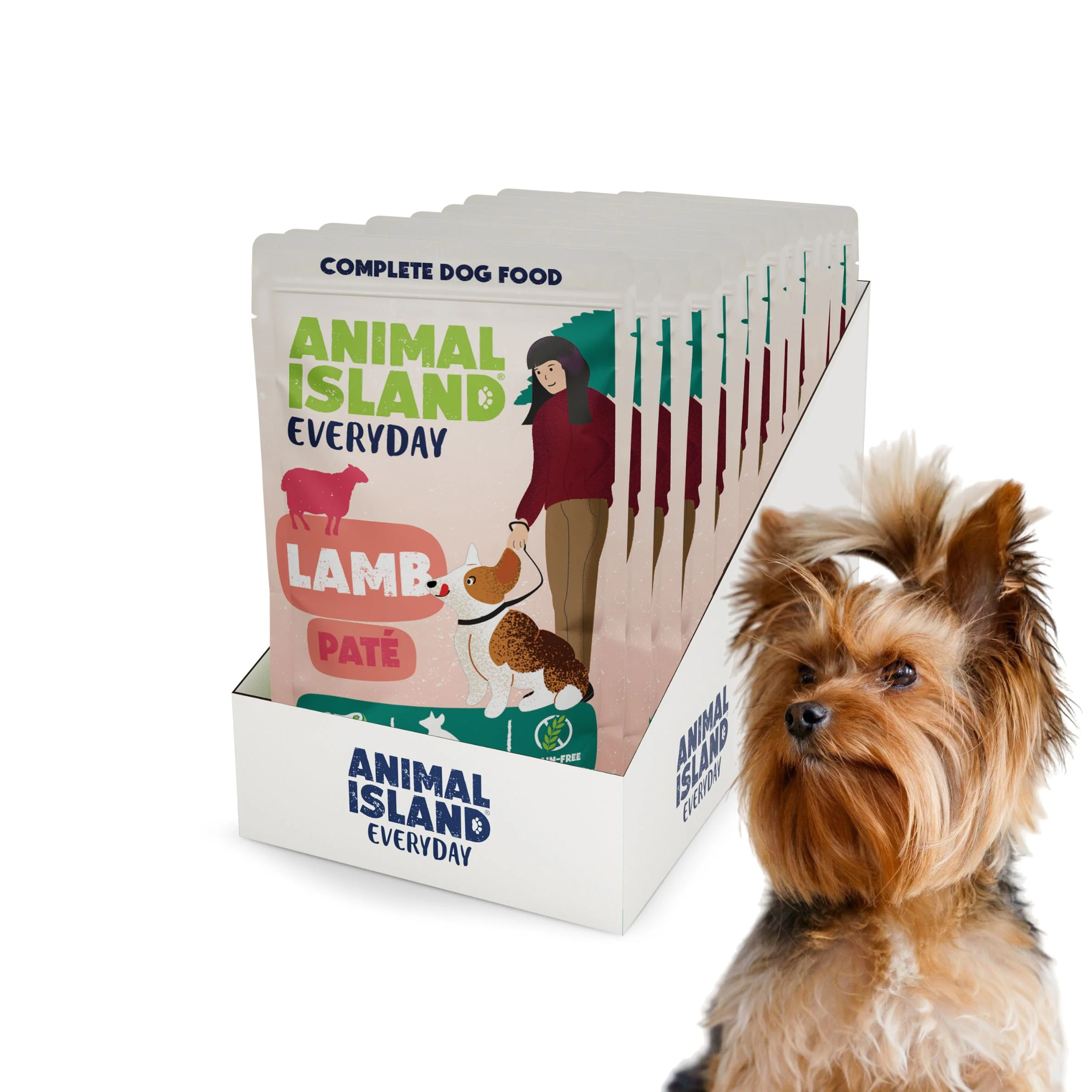 ANIMAL ISLAND MOKRA KARMA DLA PSA JAGNIĘCINA 150G