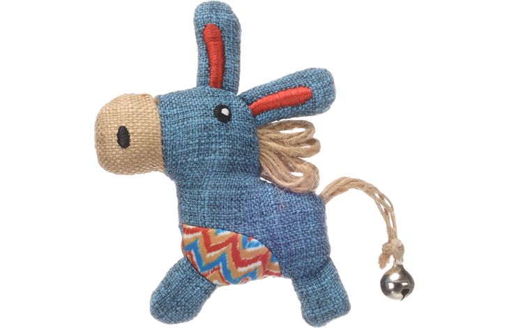 FLAMINGO TOY ROBLA DONKEY MULTICOLOURED 12X2,7X12CM