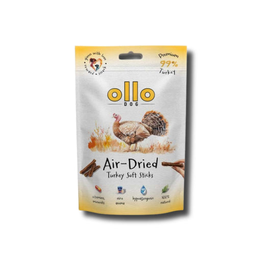 OLLO AIR DRIED PRZYSMAKI DLA PSA TURKEY STICK 80G
