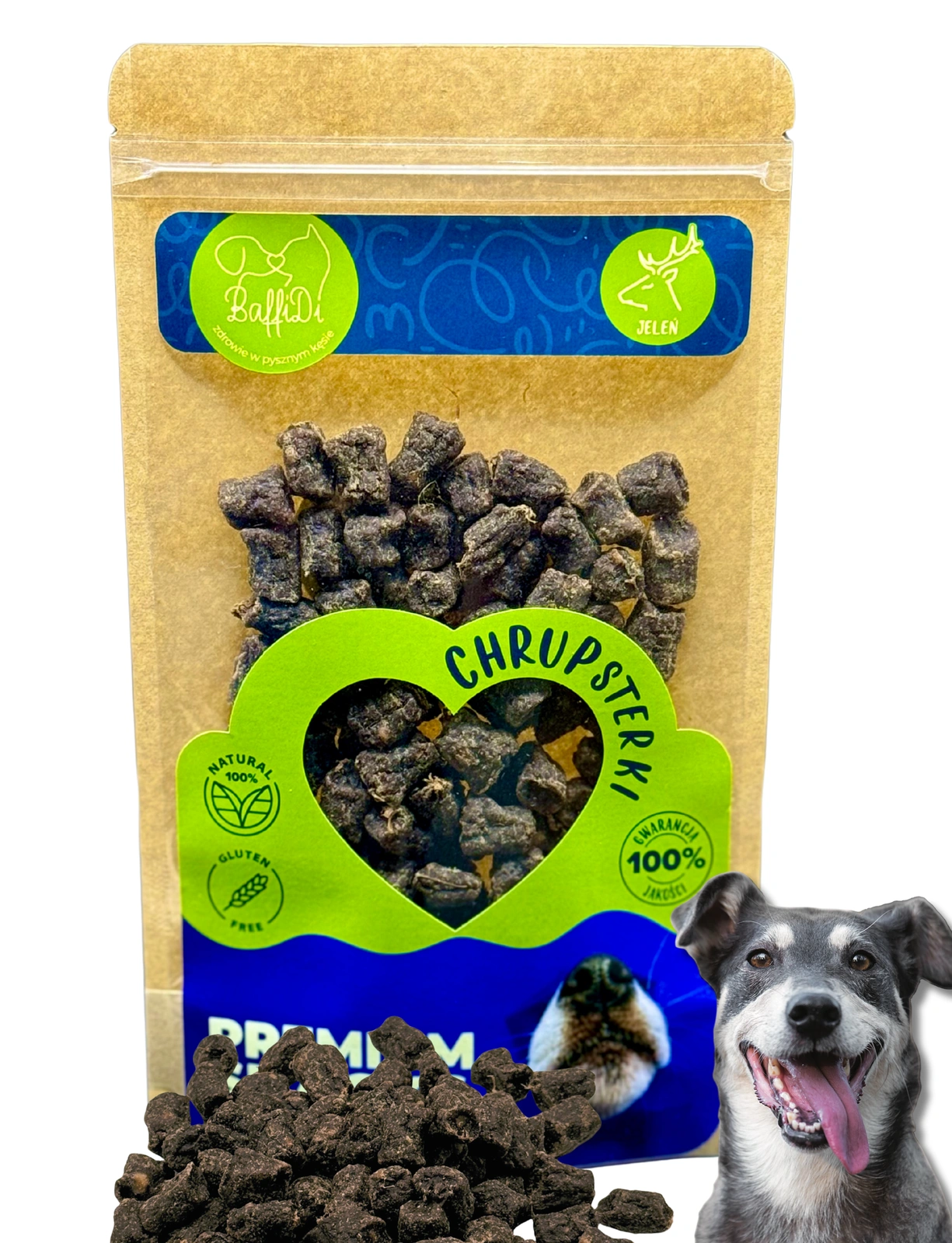 BAFFIDI CHRUPSTERKI DLA PSA JELEŃ 90G