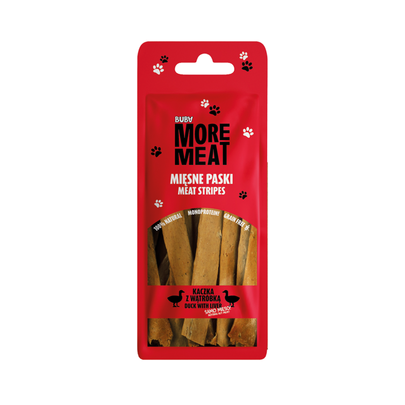BUBA MORE MEAT PASKI KACZKA WĄTRÓBKA 70G