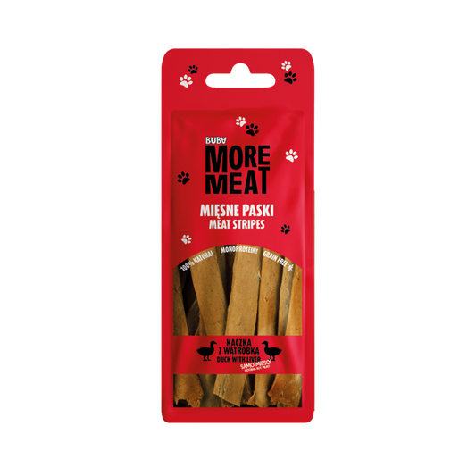 BUBA MORE MEAT PASKI KACZKA WĄTRÓBKA 70G