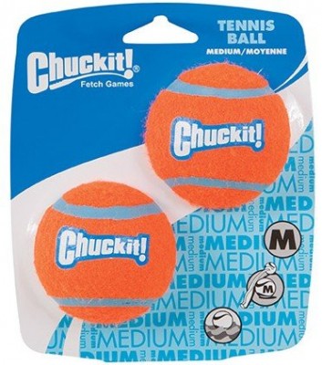 CHUCKIT TENNIS BALL M 6 CM 2 PACK.