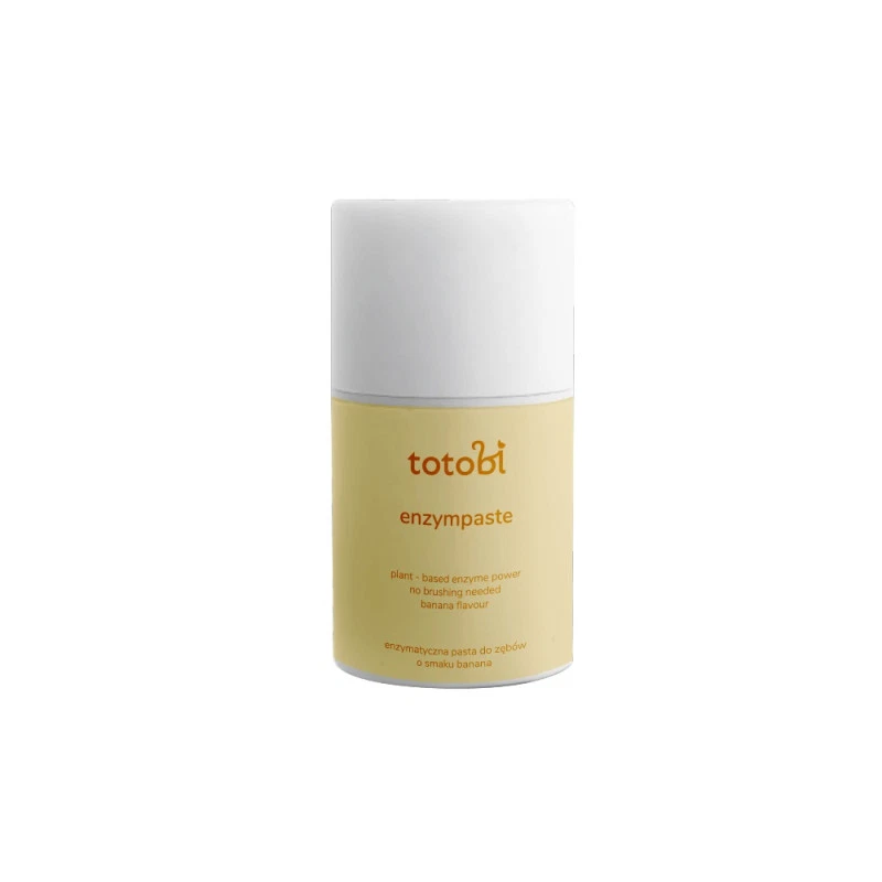 TOTOBI ENZYMATYCZNA PASTA DO ZĘBÓW O SMAKU BANANA, 50 ML