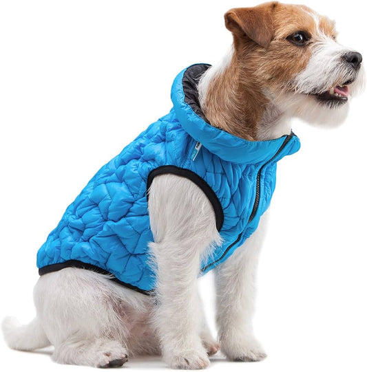 COLLAR AIRYVEST KURTKA DWUSTRONNA L 65 CZARNO - NIEBIESKI