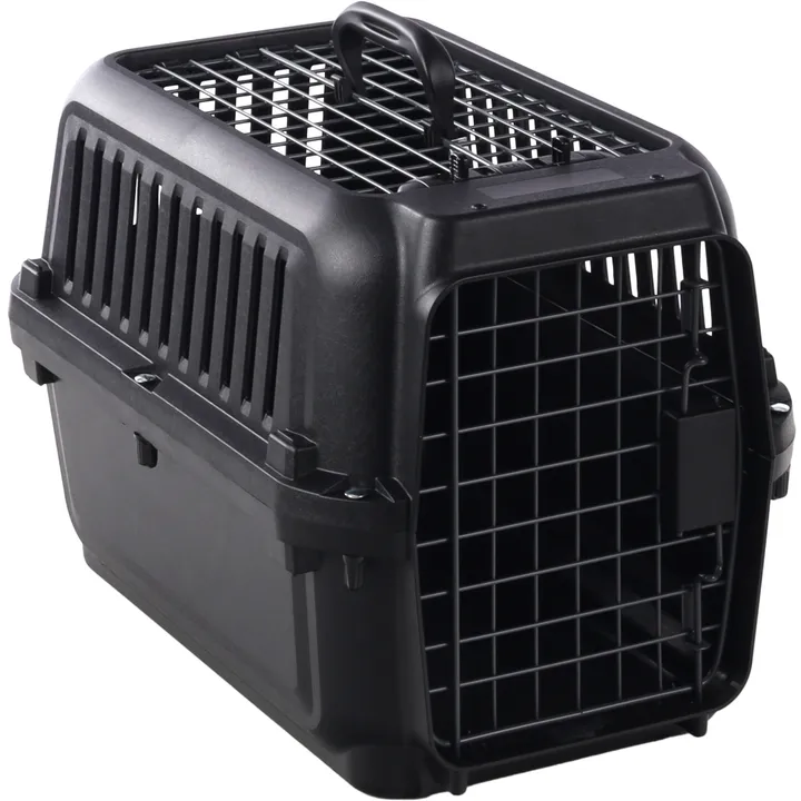 FLAMINGO TRANSPORT CAGE NAOMI BLACK XS 33,5X50X34,5CM