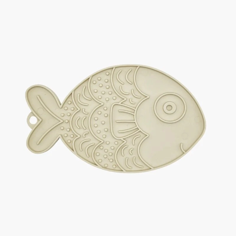 FIBOO FISHKA BEŻOWY - ANTYPOŚLIZGOWA RYBKA