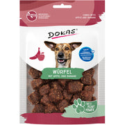 DOKAS WURFEL MIT APFEL UND BANANE 105G
