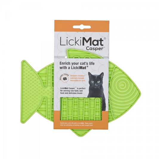 LICKIMAT CLASSIC CASPER CAT ZIELONA
