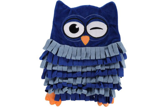 FLAMINGO SNIFFING CARPET PLINKIE OWL BLUE 27X33X2,5CM