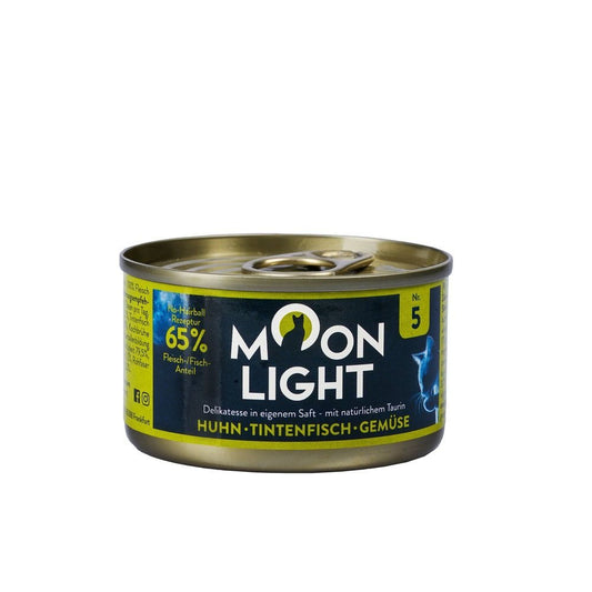 MOONLIGHT 5  MOKRA KARMA DLA KOTA KURCZAK + KAŁAMARNICA + WARZYWA 80G