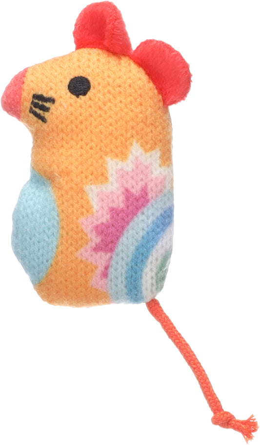 FLAMINGO TOY NITZ MOUSE ORANGE 5,3X2,9X8,5CM