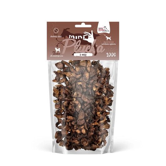 SYTA MICHA PRZYSMAKI DLA PSA MINI PŁUCKA KOZIE 100G
