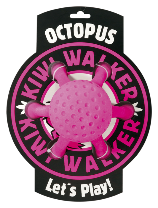 KIWI WALKER LET'S PLAY OCTOPUS MAXI RÓŻOWA