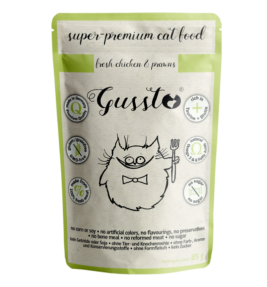 GUSSTO MOKRA KARMA KOT FRESH CHICKEN AND PRAWNS 85G