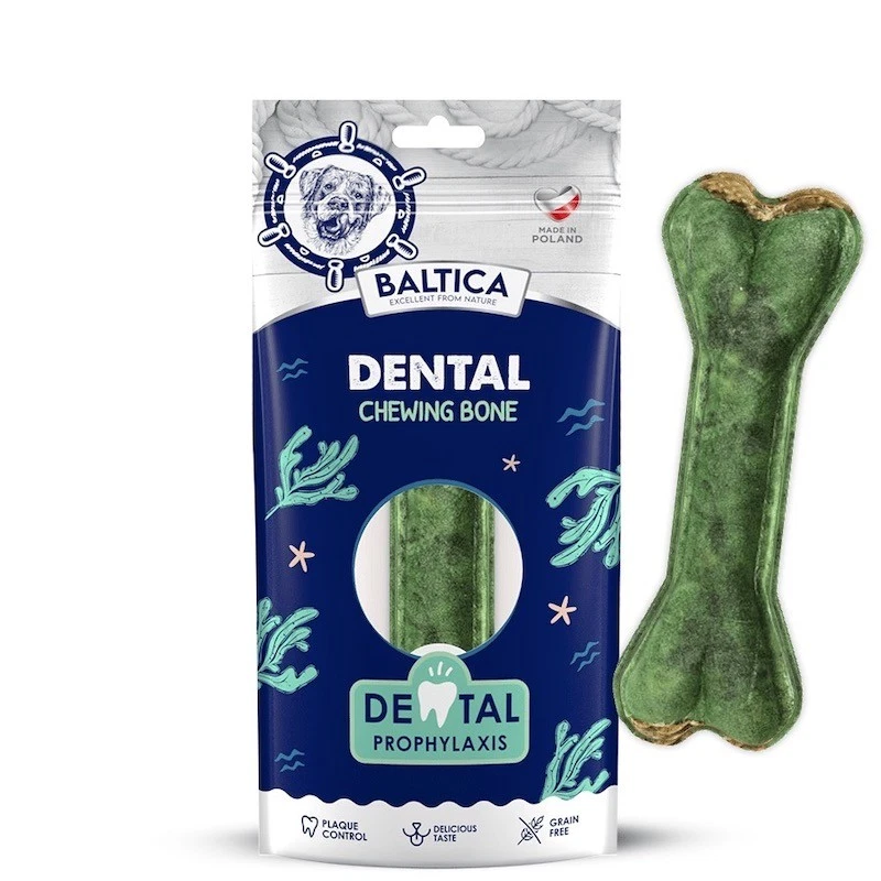 BALTICA EXCELLENT GRYZAK DLA PSA KOŚĆ DENTAL CHEWING BONE 1SZT