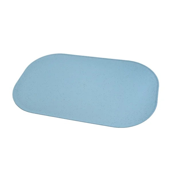 FIBOO MATA 47X30 CIEMNY NIEBIESKI KROPKI - MATA ANTYPOŚLIZGOWA