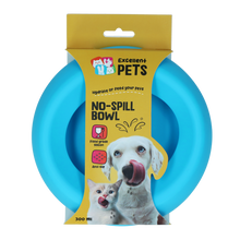 EXCELLENT PETS NO SPILL BOWL BLUE S - MISKA