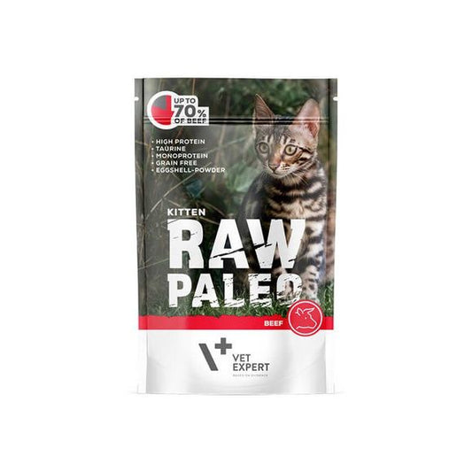 RAW PALEO JUNIOR MOKRA KARMA DLA KOTA BEEF 100G