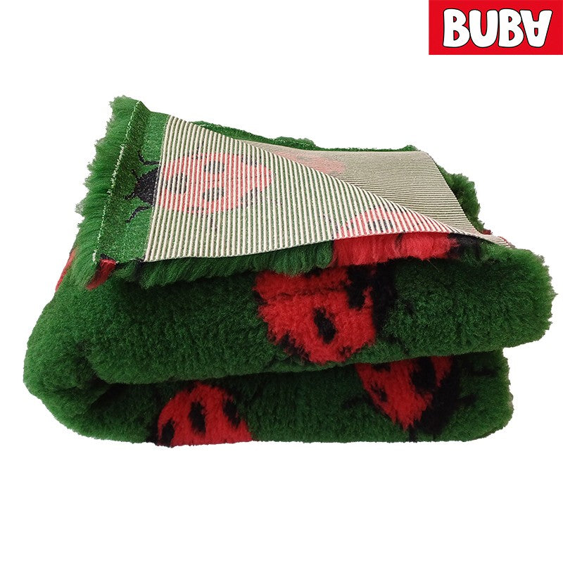 BUBA DRY BED 28MM 75X50CM BIEDRONKI ZIELONE