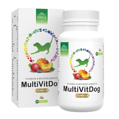 POKUSA GREEN LINE MULTIVIT DOG 120 TABLETEK