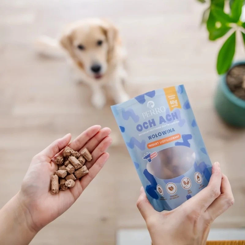 PERRO OCH ACH PRZYSMAKI DLA PSA LIO WOŁOWINA 40G